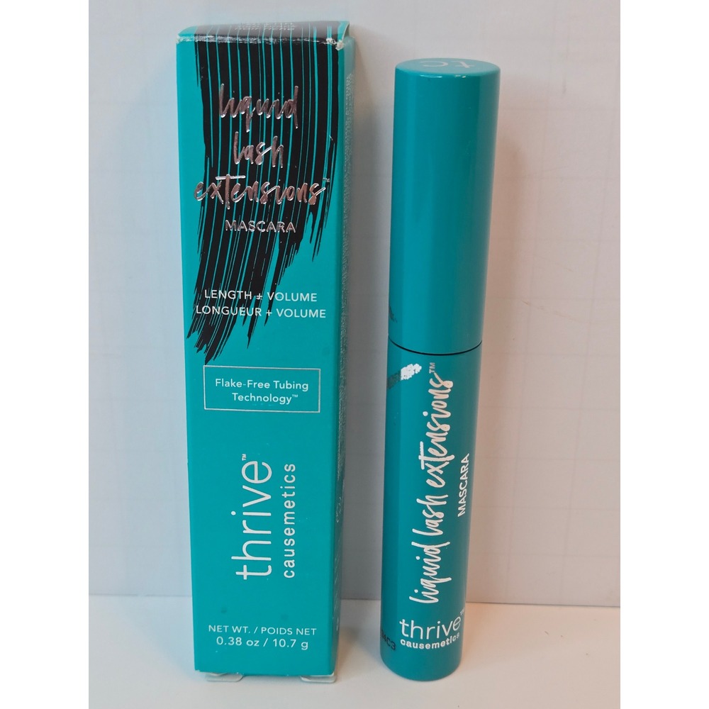 Thrive Causemetics Liquid Lash Extensions Mascara Brynn Rich Black 0.38oz NIB